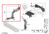 Conduite d'air de suralimentation pour BMW X1 F48 X2 F39 (25d uniquement)