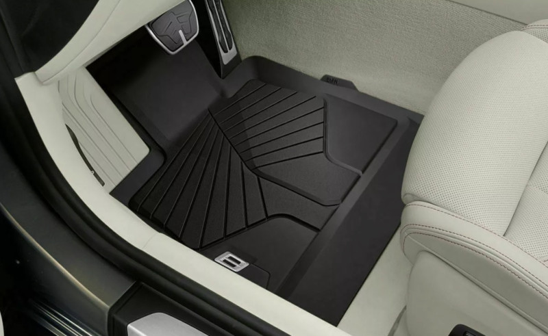 Jeu de tapis de sol tout temps avant ET arrière BMW Série 8 G16 Gran Coupé