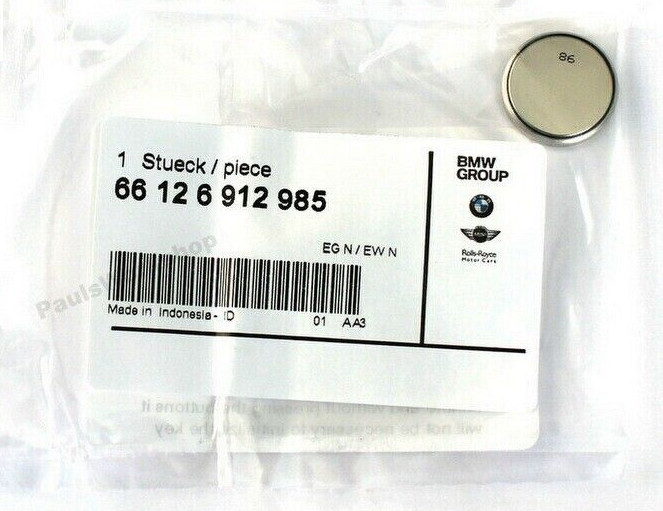 Pile pour clés télécommande BMW Série 1 F70