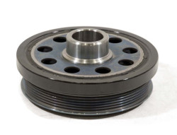 Amortisseur de vibrations (Poulie damper) avec vis pour BMW Série 3 E90 E91 E92 E93 (316i / 318i / 320i uniquement)