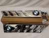 Jeu de grilles latérales avec plaquette BMW (CHROM ) pour BMW Z3