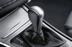 Pommeau sélecteur de vitesses CUIR/REVET.CHROME PERLGLANZ CHROM BMW X1 E84