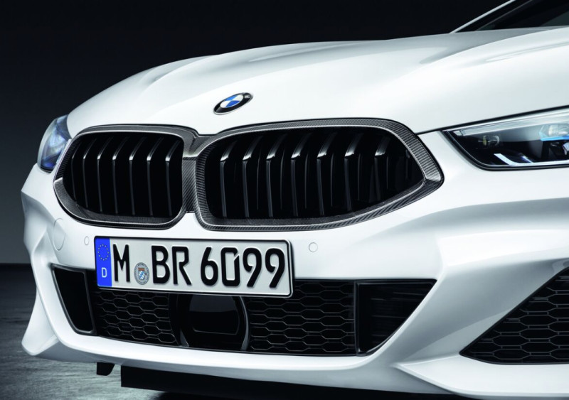 Grille de calandre en carbone pour BMW Série 8 G14 G15 G16 Gran Coupé