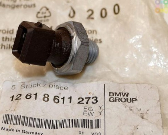 Capteur de pression d'huile (M12X1,5) pour BMW X5 E53 E70 F15 X6 E71 F16