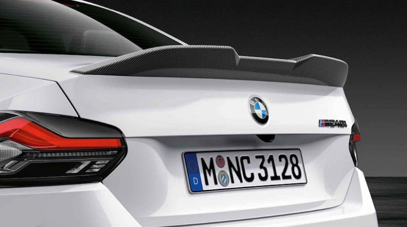 Spoiler arrière carbone M Perf pour BMW Série 2 G42
