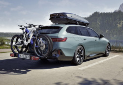 Porte-vélos 3.0 (2 ou 3 vélos) pour attelage de remorque pour BMW Série 5 F10 F11 F07 G30 G31 G60 G61