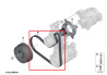 Courroie nervuree poly-v (6 PK x 1175 ) pour BMW X1 F48