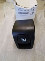 Cache isofix de banquette arrière (côté au choix) (Schwarz) pour BMW X3 G01