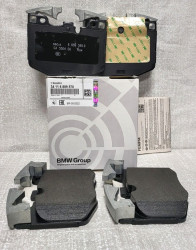 Plaquettes de frein avant avec témoin d'usure pour BMW Série 5 G30 G31