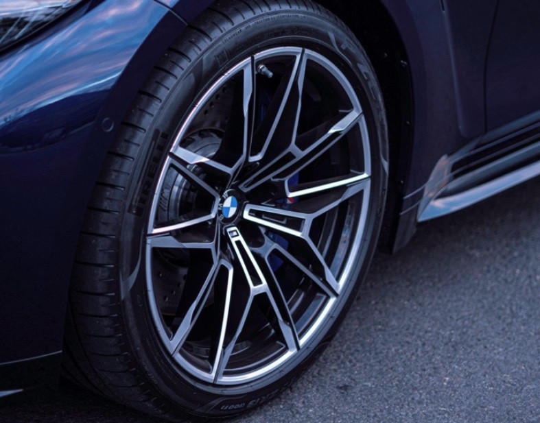 Jante 19" / 20" style 825M poli au diamant et finition brillante, pour BMW M3 G80 G81 M4 G82 G83