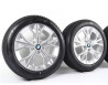 Roues complètes hiver 17" style 972 Refined Silver pour BMW Série 1 F70