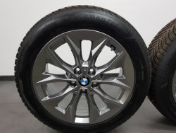Roues complètes hiver 17" style 971 Lightning Grey pour BMW Série 1 F70