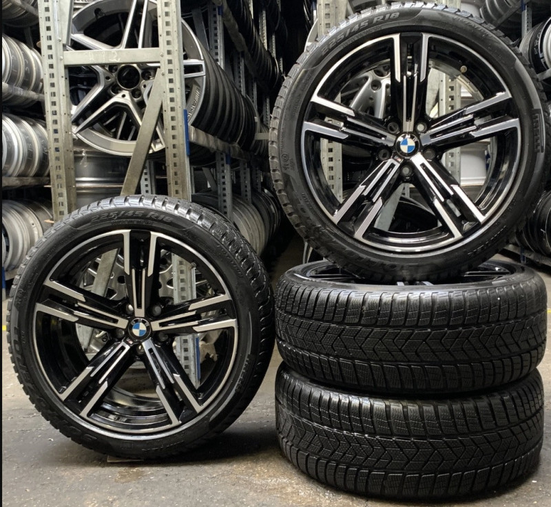 Roues complètes hiver 18" style 848M pour BMW Série 3 G20 G21 (Berline / Touring)