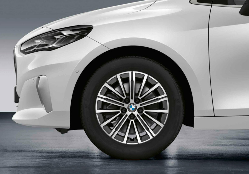 Jante 17" style 833 gris gunmetal polie brillant - BMW X1 U11