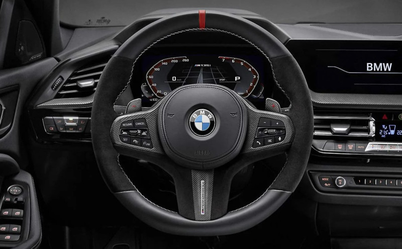 Volant BMW M Performance cuir/carbone pour BMW Série 5 G30 G31