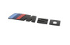 Logo de coffre Noir "M50" BMW X3 G45