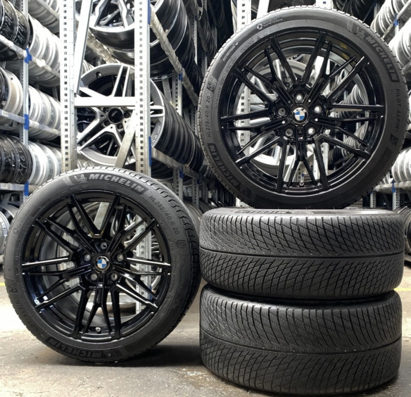 Roues complètes hiver 20" Jet Black style 951M pour BMW M5 G90 G99