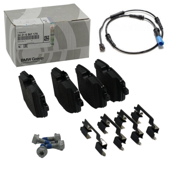 Plaquettes de frein arrière avec témoin d'usure pour BMW X5 G05