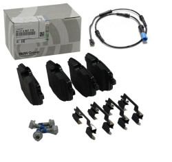 Plaquettes de frein arrière avec témoin d'usure pour BMW Série 5 G30 G31