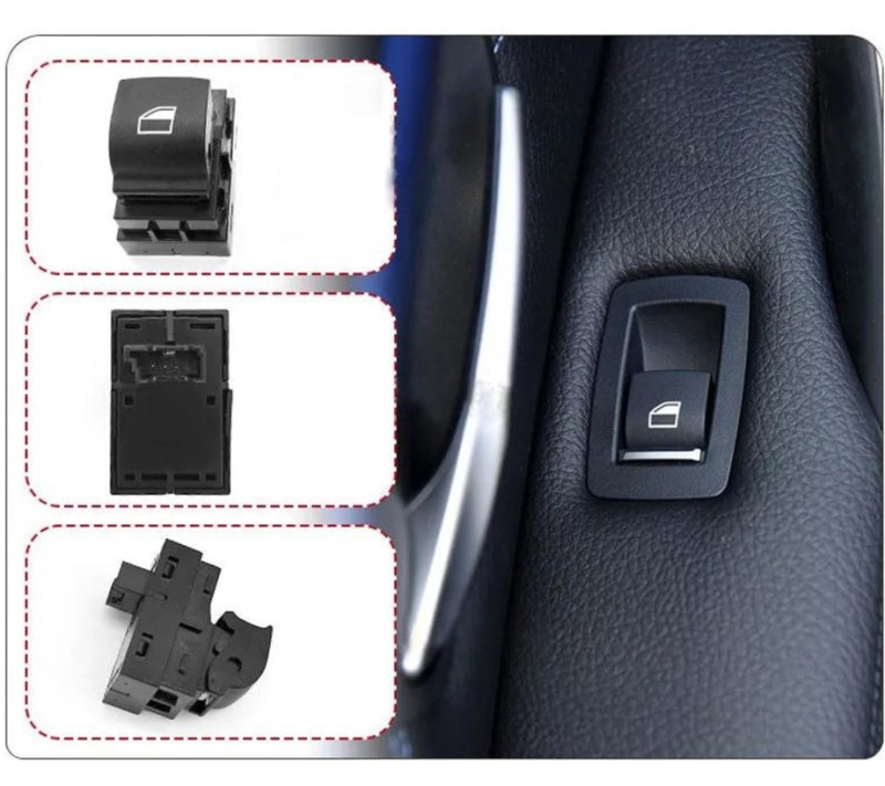 Interrupteur leve-glace Côté passager pour BMW Série 3 F30 F31 F34 Gran Turismo