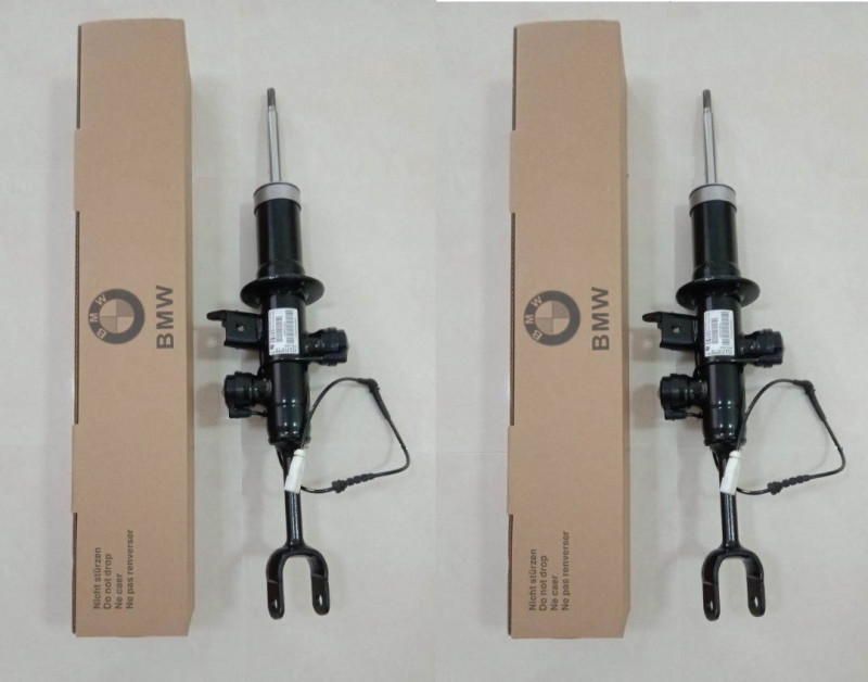 Jambes de suspension VDC pilotés amortisseurs AVANT (deux cotés) avec écrous et vis de fixation pour BMW Série 5 F10 F11