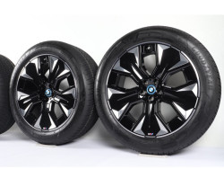 Roues complètes hiver 21" Jet Black glanzg. style 1024M pour BMW iX I20