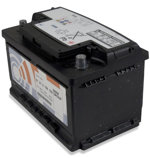 Batterie pleine d'origine BMW (65AH) pour BMW Série 3 E30