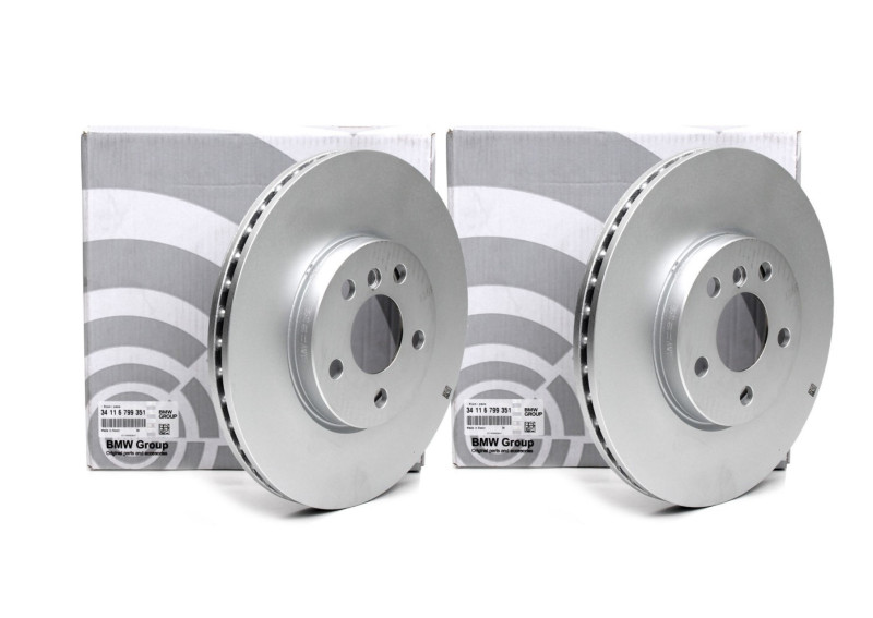 Jeu de 2 disques de freins avant allégés & ventilés | BMW X1 F48