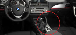 Cache de console centrale Alu Brossé pour BMW Série 1 F20 F21