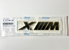 Monogramme coffre ARRIERE (XM Seidengold) BMW XM G09