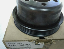 Poulie de vilebrequin / compresseur de clim pour BMW Série 7 E38 (728i)