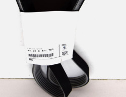 Courroie trapézoïdale à nervures (courroie d'accessoires) pour BMW Série 1 E87 (118d / 120d)