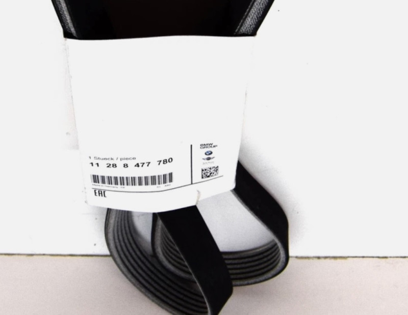 Courroie trapézoïdale à nervures (courroie d'accessoires) pour BMW Série 1 E87 (118d / 120d)