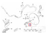 Joint torique de maître cylindre de frein pour BMW Série 3 E46 Berline / Touring