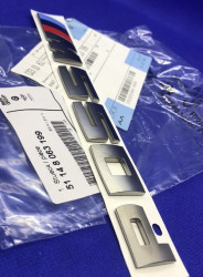 Logo de coffre " M 550d "BMW Série 5 G30 G31