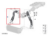 Conduite d'air de suralimentation pour BMW X5 E70 X6 E71 (3.0d uniquement)
