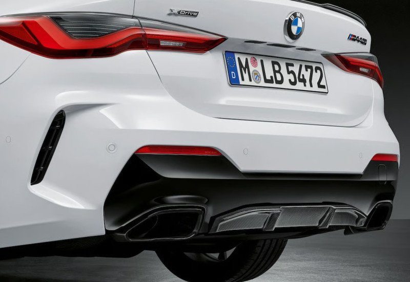Caches tuyaux d'échappement arrière SHADOWLINE pour BMW Série 8 G14 G15 G16 Gran Coupé