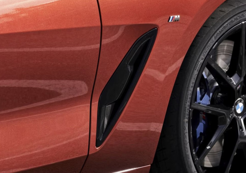 Caches conduit d'air côté SHADOWLINE (deux cotés) pour BMW Série 8 G14 G15 G16 Gran Coupé