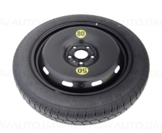Roue de secours "galette" avec pneumatique - BMW Série 2 U06 Active Tourer