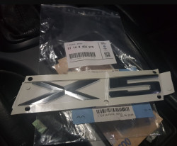 Logo de coffre BMW X5 E53