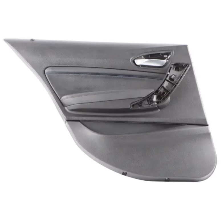 Garniture de porte arrière tissu (schwarz/blau) (coté au choix) pour BMW Série 1 F20 F21