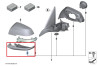 Cache inférieur de rétroviseur (Shadow Line) pour BMW Série 1 F20 F21