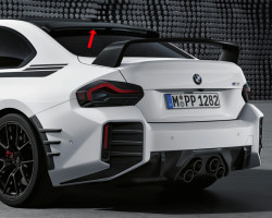 Becquet arrière noir brillant BMW Performance pour BMW Série 2 Coupé G42