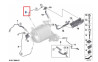 Sonde de température gaz échappement pour BMW X5 F15 G05 X6 F16 G06 (diesel uniquement)