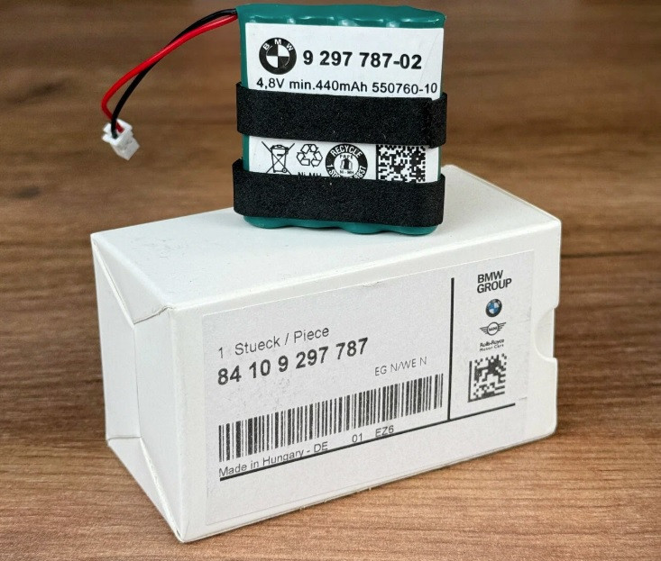 Batterie 4.8V 900mAh Pour BMW Série 2 (F45, F46, F87, F22, F23) - Neuve, Technologie NiMH