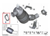 Collier de serrage plat avec joint pour catalyseur BMW Série 3 F30 F31 F34 GT G20 G21 (diesel uniquement)
