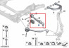 Bras suspension transversal avec silentboc (deux cotés) essieu AVANT - BMW X5 G05 X6 G06