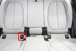 Cache isofix de banquette arrière pour BMW X2 U10