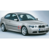 Moulure de protection d'aile avant (noir) côté au choix pour BMW Série 3 E46 compact