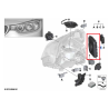 Boîtier électronique d'éclairage frontal de projecteur pour BMW Série 1 F20 F21 (après 2014)